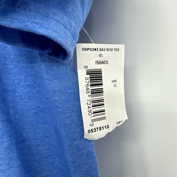 The Simpsons Homer Working on my Dad Bod Mens Shirt Size Large NWT - Picture 2 of 5